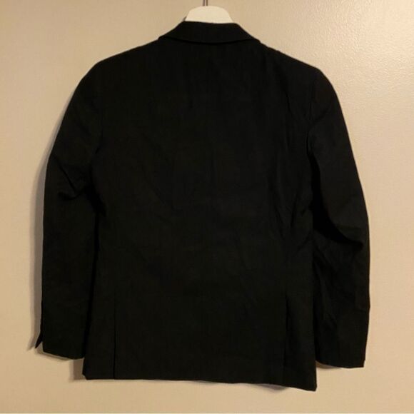 Isaac Mizrahi Blazer Sports Jacket Black Formal Wedding Neutral Staple - Picture 3 of 8